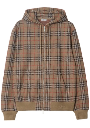 Burberry Vitnage Check hoodie - Brown