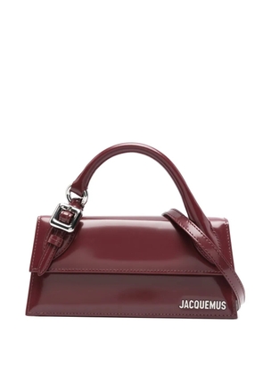 Jacquemus Le Chiquito Long Boucle leather tot bag - Red