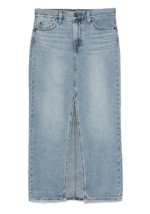 Levi's Ankle Column maxi skirt - Blue
