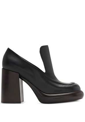 Burberry 120mm leather pumps - Black