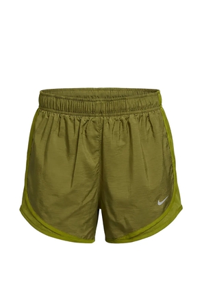 Nike logo-detail running shorts - Green