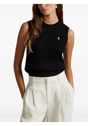 Polo Ralph Lauren cable-knit top - Black