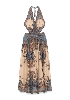 ZIMMERMANN cotton dress - Blue