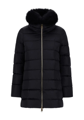 Herno padded parka coat - Black
