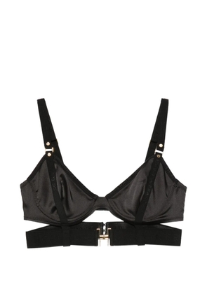Elisabetta Franchi adjustable-straps bra - Black