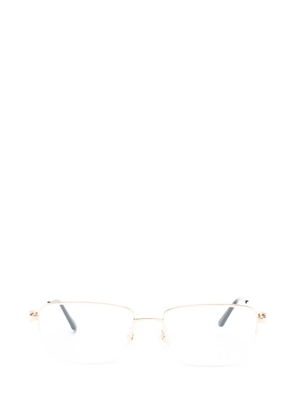 Cartier Eyewear rectangle-frame glasses - Gold