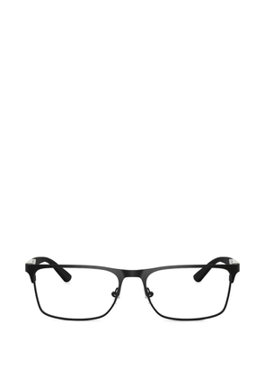 Emporio Armani rectangle-frame glasses - Black