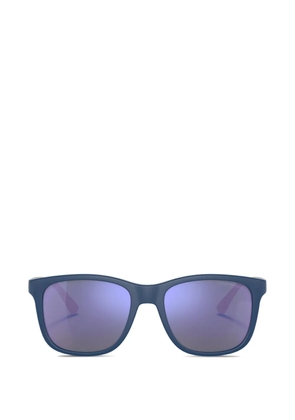 Emporio Armani 4184 square-frame sunglasses - Blue