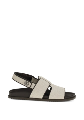 Dolce & Gabbana DG-detail sandals - Neutrals