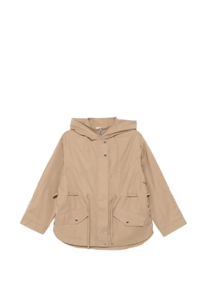 Ba&Sh Ilio hooded drawstring jacket - Neutrals