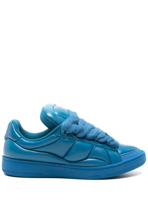 Lanvin Curb XL padded leather sneakers - Blue