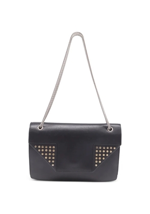 Saint Laurent Pre-Owned Betty studded leather shoulder bag - Black