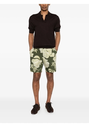 Altea floral-print shorts - Green