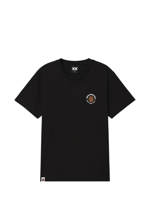 FINGERCROXX logo-print T-shirt - Black