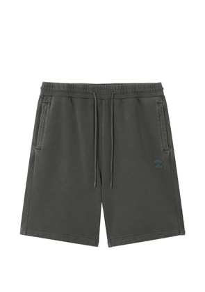 FINGERCROXX drawstring-fastening track shorts - Grey