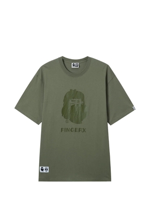 FINGERCROXX graphic-print T-shirt - Green