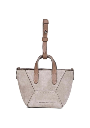 Brunello Cucinelli mini BC Duo tote bag - Grey