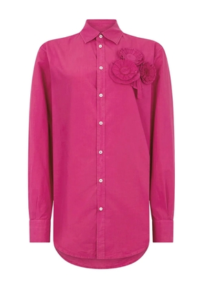 DSQUARED2 floral-detail shirt - Pink
