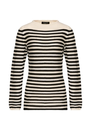 Fabiana Filippi long-sleeve striped sweater - Neutrals