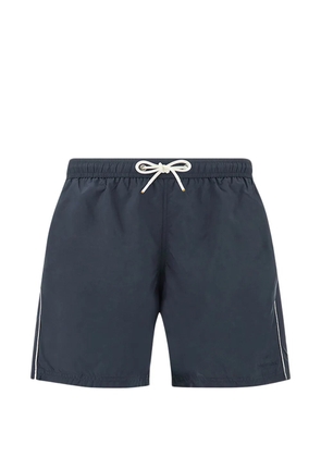 Paul & Shark logo-embroidery swimwear - Blue