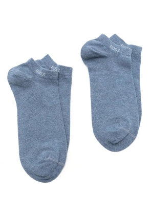 BOSS logo-print detail sock pack - Blue