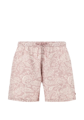 Paul & Shark shark paisley print swim shorts - Pink