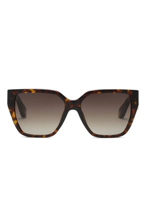 Roberto Cavalli tortoiseshell oversized sunglasses - Brown