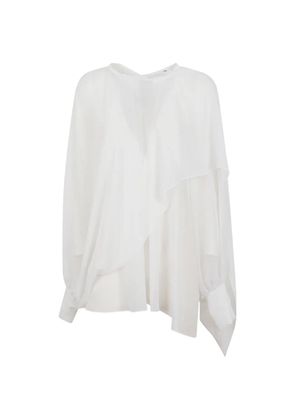 Gianluca Capannolo ruffled top - White