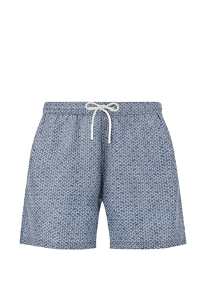 Paul & Shark geometric print swimwear - Blue