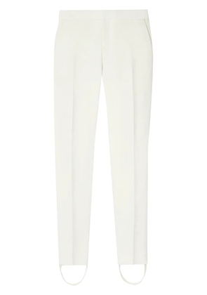 WARDROBE.NYC low-rise straight-leg trousers - White