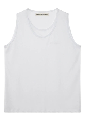 Rest&Recreation layered tank top - White