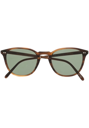 Oliver Peoples Forman L.A. round-frame sunglasses - Brown