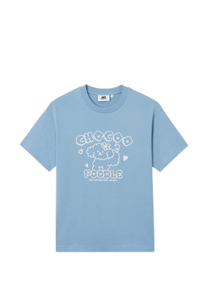 CHOCOOLATE graphic print t-shirt - Blue