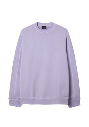 PS Paul Smith Happy embroidery sweater - Purple