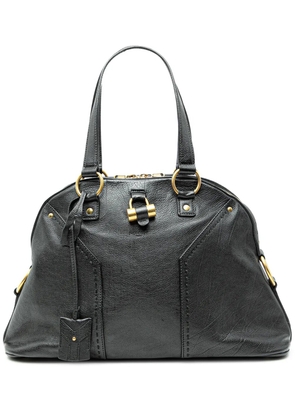 Saint Laurent Pre-Owned 2000-2012 Large Leather Muse handbag - Black