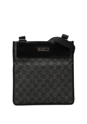 Gucci Pre-Owned 2000-2015 GG Denim crossbody bag - Grey