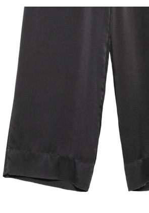 Private 0204 wide-leg trousers - Grey