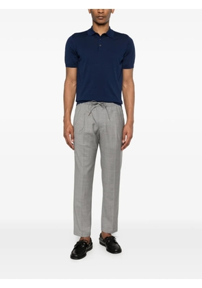 Drumohr buttoned polo shirt - Blue