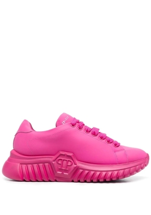 Philipp Plein low-top lace-up sneakers - Pink