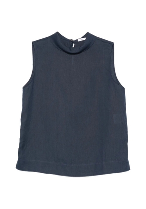 Lardini high-neck top - Blue
