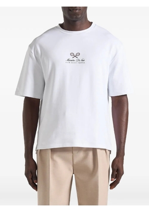 Manière De Voir Aaron graphic T-shirt - White