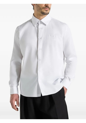 Manière De Voir Chris button long-sleeve shirt - White