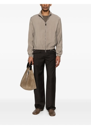 Emporio Armani zip-up jacket - Brown