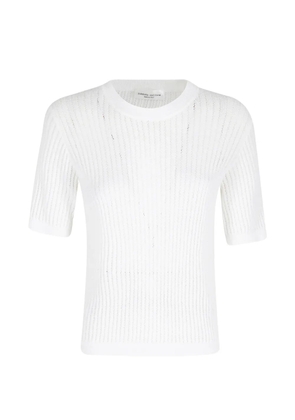 Roberto Collina ribbed top - White