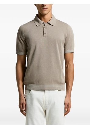 Peserico knit polo - Neutrals
