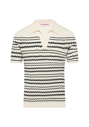 Orlebar Brown Canet stripe T-shirt - White