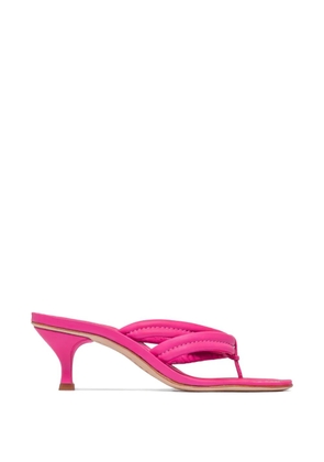 Bernardo Miami padded heeled sandals - Pink