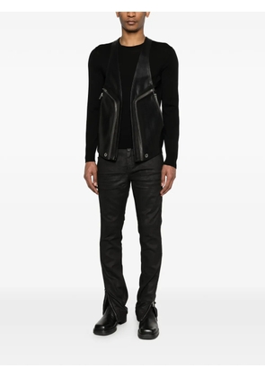 Rick Owens zipped jeans - Black
