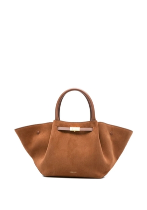 DeMellier medium New York buckled tote bag - Brown