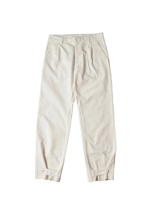 Winnie NY straight-leg buttoned trousers - White